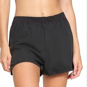 SKIMS Black Lounge Shorts